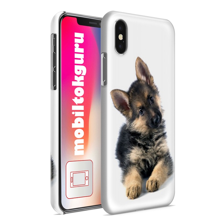 Németjuhász iPhone 5s telefontok tok hátlap 2