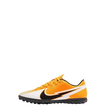 Ghete fotbal teren sintetic Nike Mercurial Vapor 13 Club AT7999-801 TF, Orange/Alb Ghete fotbal teren sintetic Nike Mercurial Vapor 13 Club AT7999-801 TF, Orange/Alb