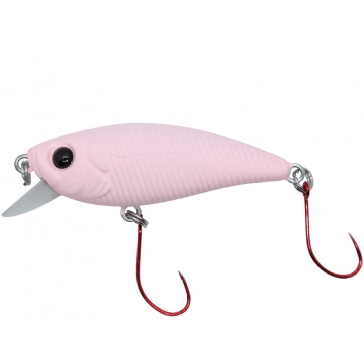 Vobler Damiki MU-45SS Trout Version, 4.5cm, 4.6gr, Slow Sinking, culoarea 001 (Bubble Gum