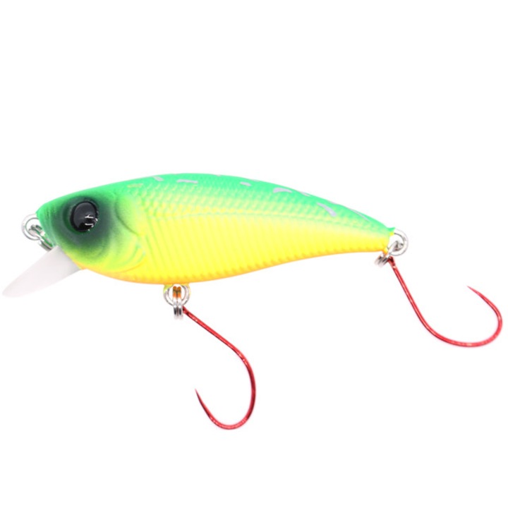 Vobler Damiki MU-45SS Trout Version, 4.5cm, 4.6gr, Slow Sinking, culoarea 206D (Mat Tiger)