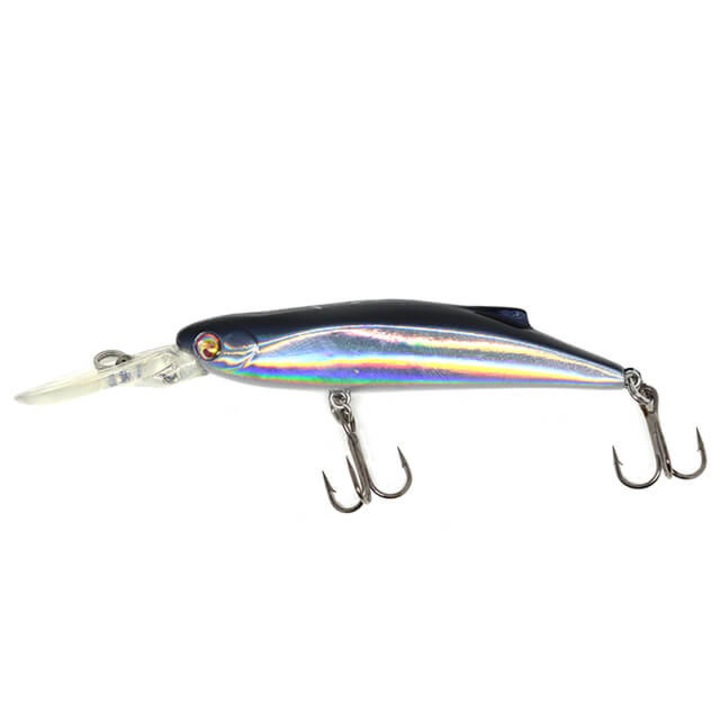 Vobler Damiki Sokill-70SP, 7cm, 8gr, Suspending, culoarea 012H (Black Holo)