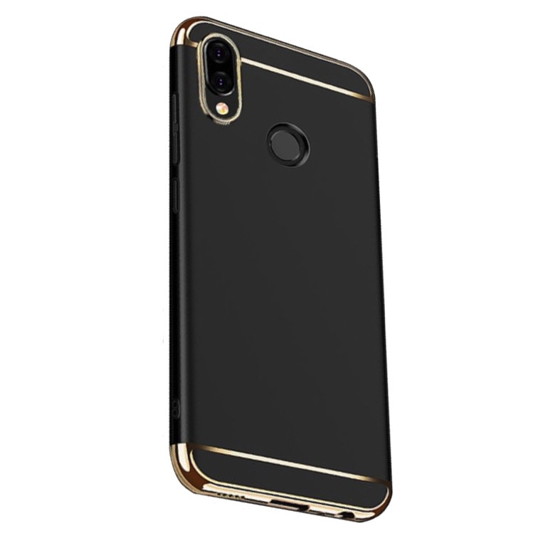 Husa 3 in 1 Luxury pentru Huawei Y9 (2019) Black