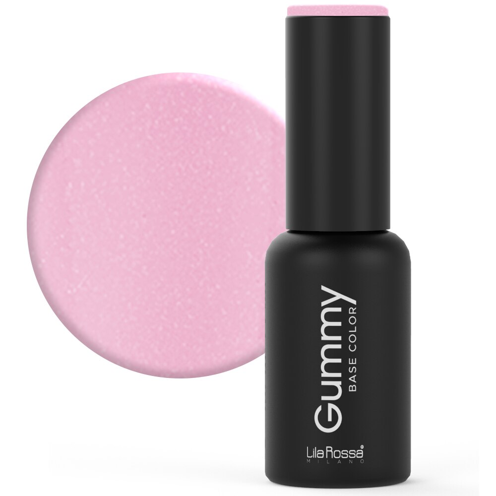 Base Coat Lila Rossa Gummy Base, Cover Fairy Puff, 7 ml