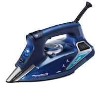 Fier de calcat Rowenta SteamForce DW9240, Talpa Microsteam 400, 3100 W, 0.35 l, 230 g/min, Bleumarin