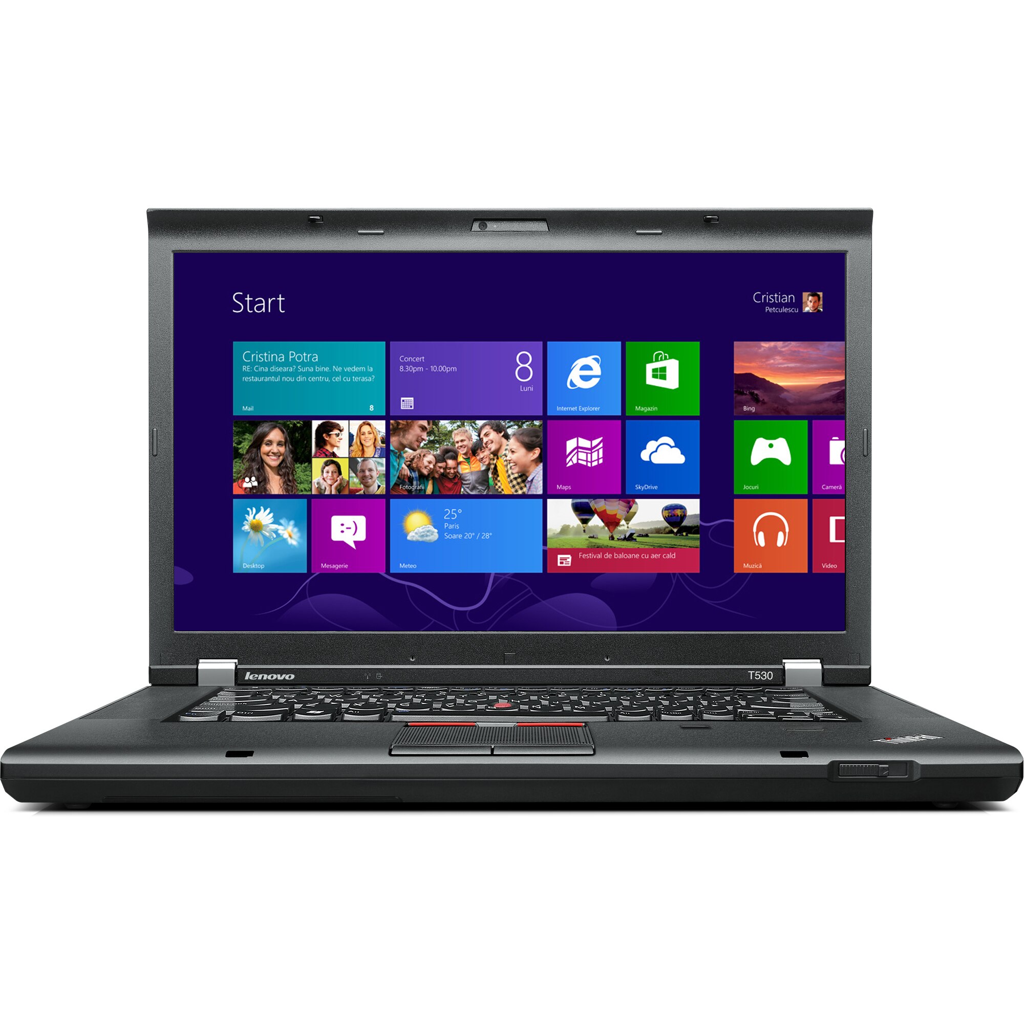 Laptop Lenovo ThinkPad T530 cu procesor Intel® Core™ i5-3210M - Main Image