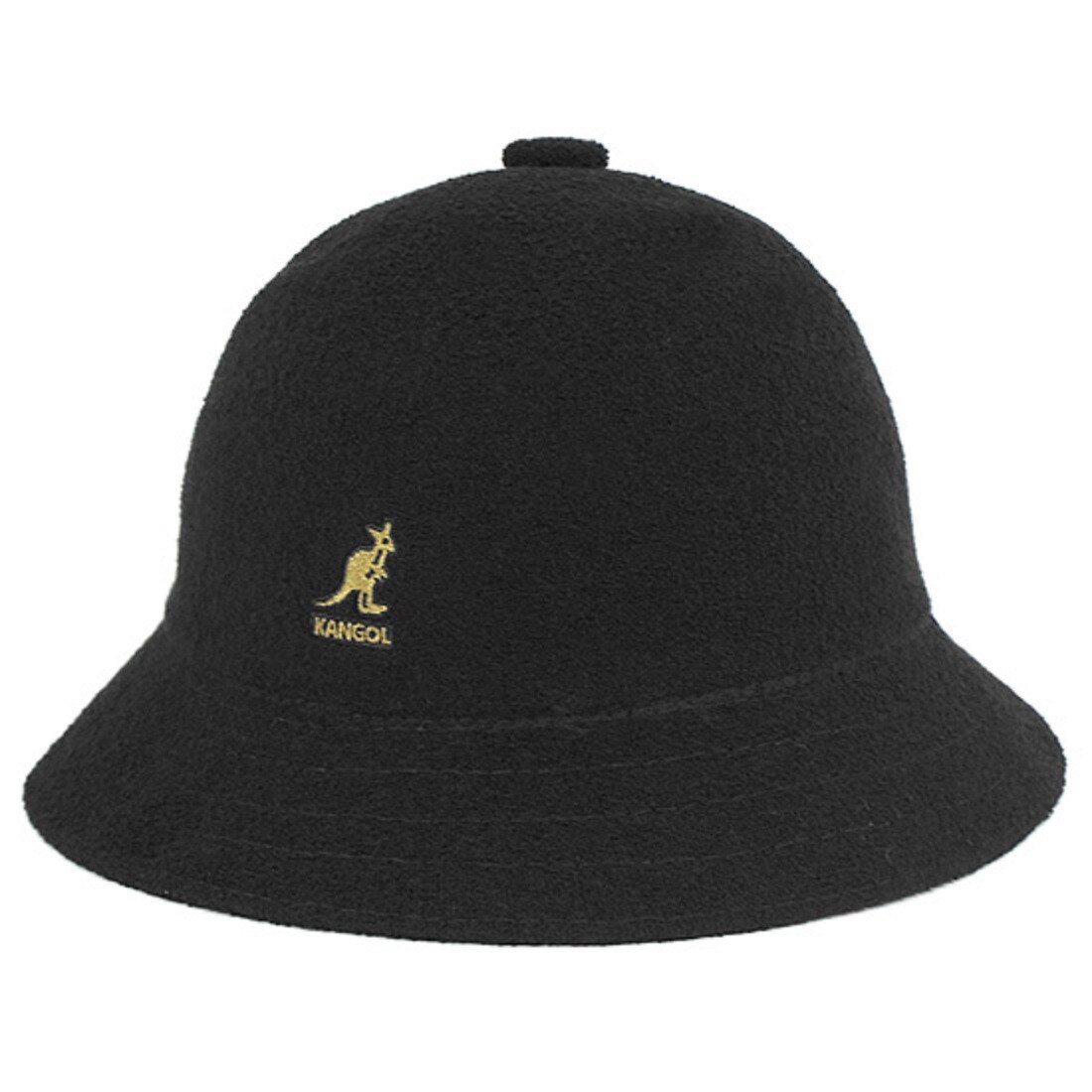 Palarie NegruGold Kangol Bermuda Casual