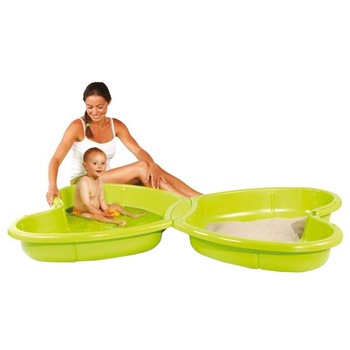 Scoica dubla Smoby, pentru apa si nisip Scoica dubla Smoby, pentru apa si nisip