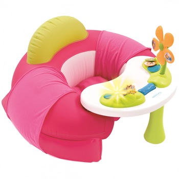 Centru de activitati Smoby, Cotoons, Cosy seat, Roz Centru de activitati Smoby, Cotoons, Cosy seat, Roz