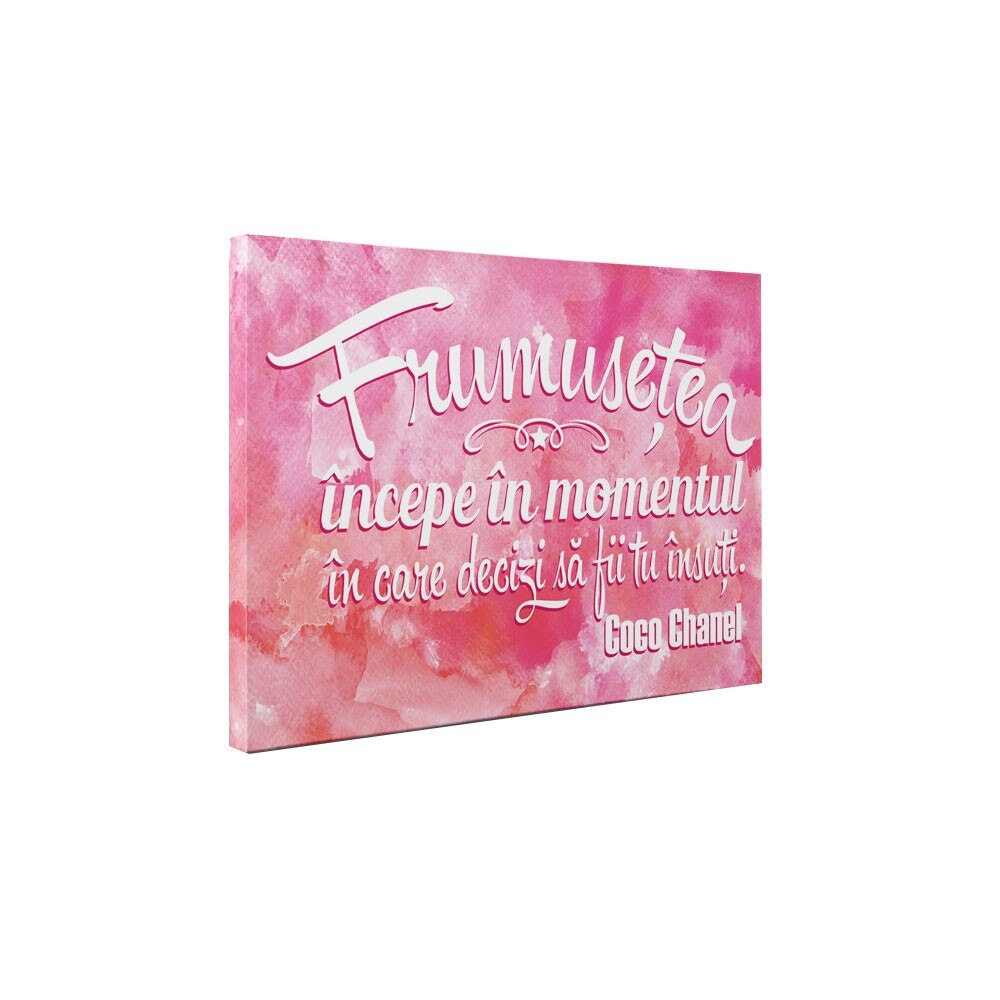 Frumusetea - Tablou Canvas - 50x65 cm
