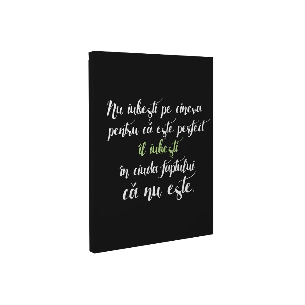 Il iubesti - Tablou Canvas - 45x60 cm