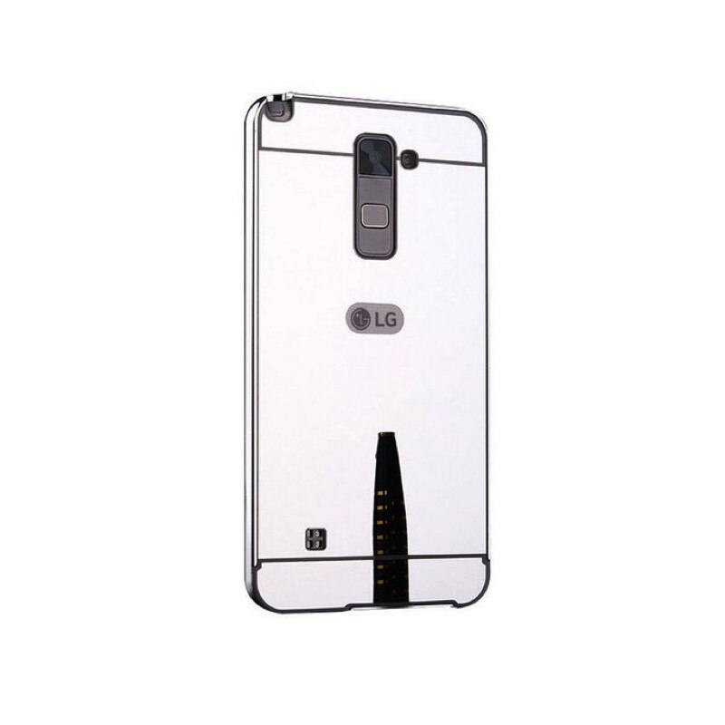 Husa Aluminium Mirror pentru LG K8 (2016) Silver