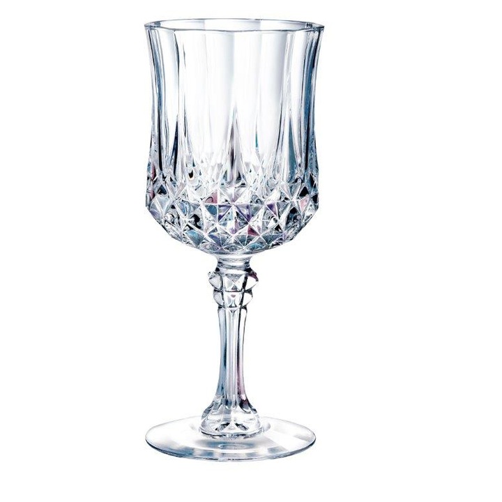 Комплект 6 чаши за вино Cristal D'Arques Longchamp, 250 мл
