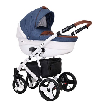 Carucior Florino 3 in 1 Coletto Albastru Carucior Florino 3 in 1 Coletto Albastru