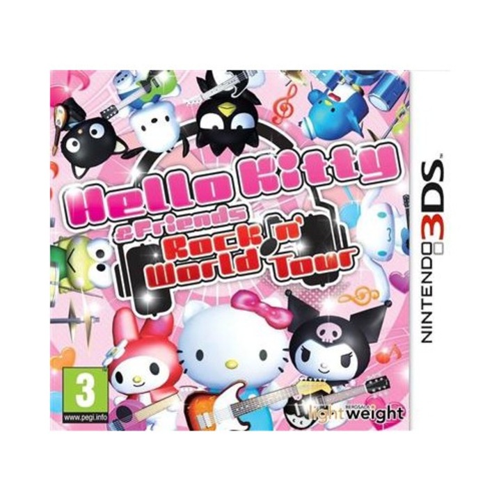 Joc Hello Kitty And Friends Rocking World Nintendo 3Ds