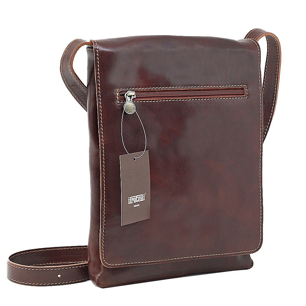 Geanta piele barbati Suveran Piele naturala vachetta, cognac, 5526A