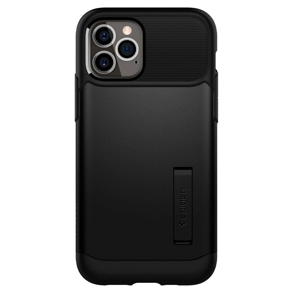 Husa iPhone 12 Pro Max SPIGEN Slim Armor Neagra