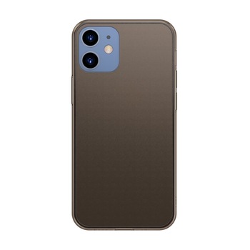Husa compatibila cu iPhone 12 Pro Max Baseus Frosted Glass Case Hard case with a flexible frame Black Husa compatibila cu iPhone 12 Pro Max Baseus Frosted Glass Case Hard case with a flexible frame Black