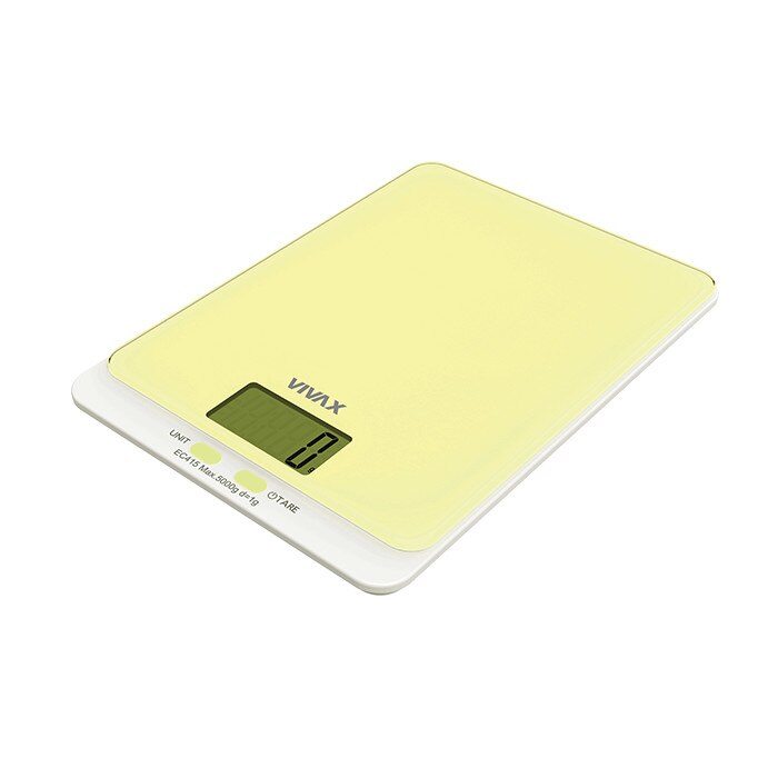 Cantar de bucatarie Vivax KS-502Y, 5 kg, Display