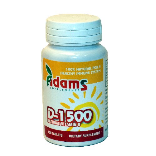 Vitamina D-1500, 60 tablete