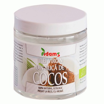 Ulei Virgin Bio de Cocos, 250 ml Ulei Virgin Bio de Cocos, 250 ml