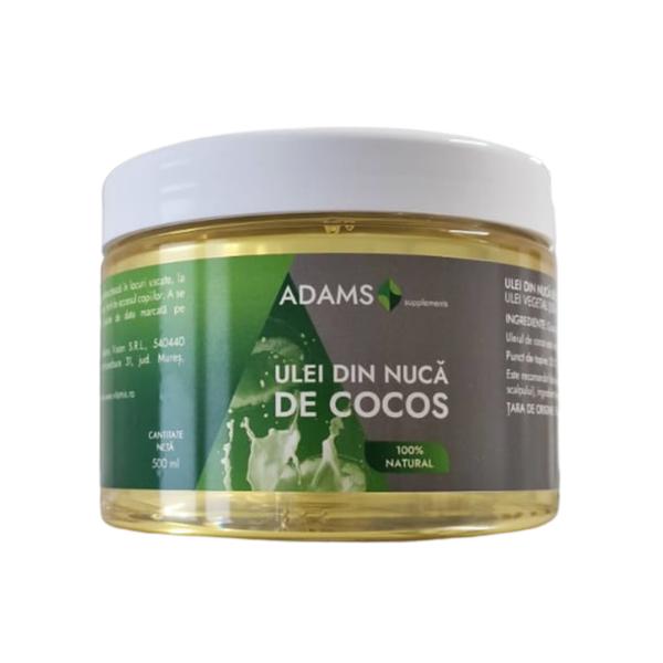 Ulei Cocos Uz Alimentar Adams Vision 500ml