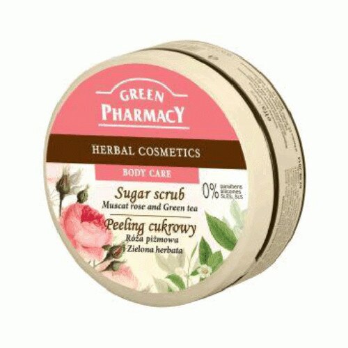 Exfoliant Trandafir Muscat Green Pharmacy 300ml