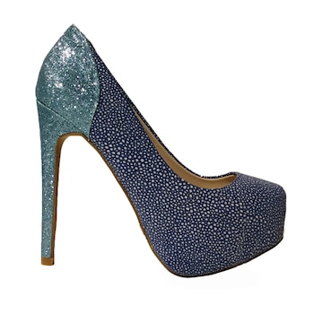 Pantofi dama din piele ecologica, Paris Hilton, Albastru Pantofi dama din piele ecologica, Paris Hilton, Albastru