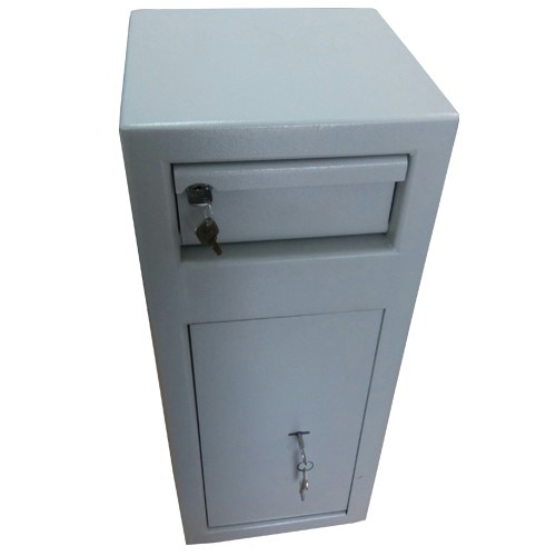 Seif cu fanta pentru bani Manen 1 DRA, yala mecanica, 250 x 250 x 600 mm