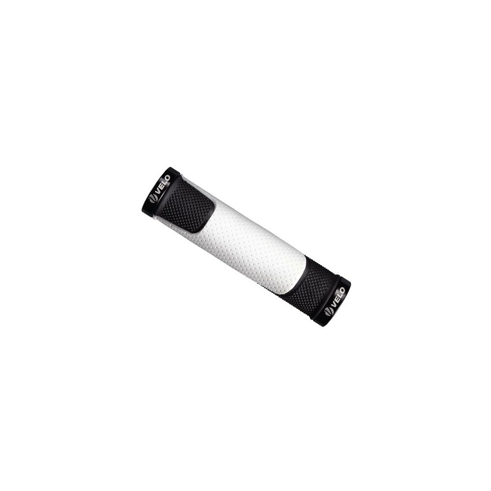 Set Mansoane Velo Slice, din cauciuc, 2 bucati, alb/negru