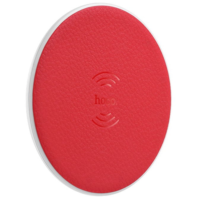 Incarcator retea wireless Hoco CW14, 5W, Rosu