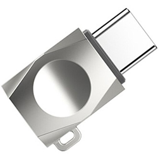 Adaptor Hoco UA8, Type-C - MicroUSB, Argintiu