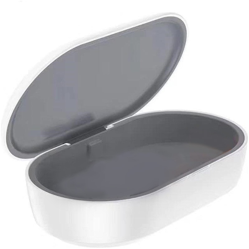 Set Sterilizator Hoco DCW01, ultraviolet+incarcator, wireless, Alb