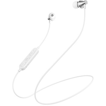 Casti Wireless Borofone BE32 Easygoing Sports BT 5.0 Alb