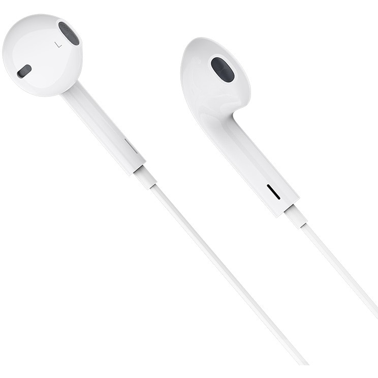 Casti In-Ear Borofone BM27 Amazing Sound, Cu microfon, USB Type-C, Alb
