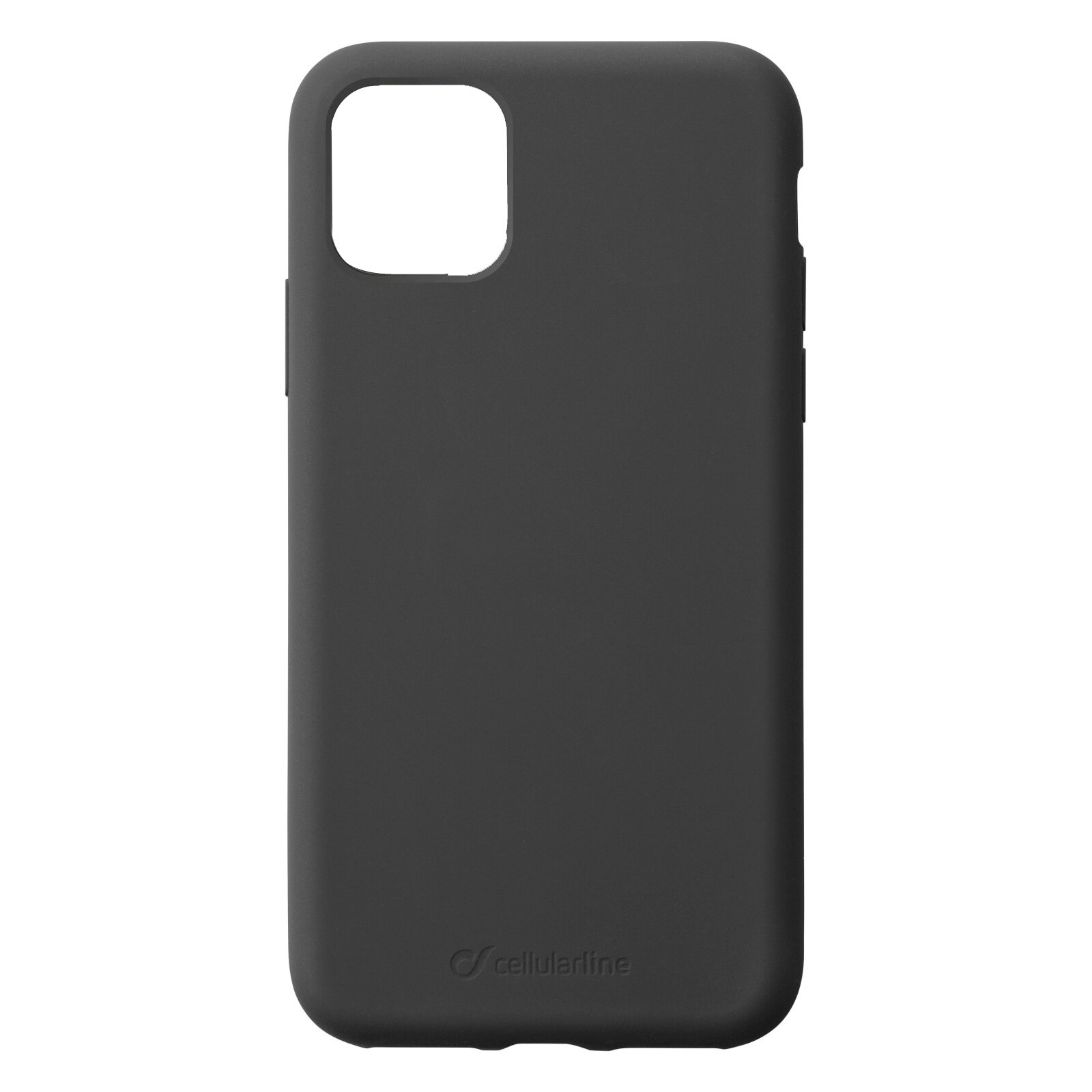 Husa de protectie Cellularline Silicon Soft pentru iPhone 11 Pro Max, Negru