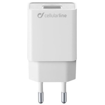 Incarcator retea Cellularline ACHSMUSB5WW, 1xUSB, 5W, Alb Incarcator retea Cellularline ACHSMUSB5WW, 1xUSB, 5W, Alb