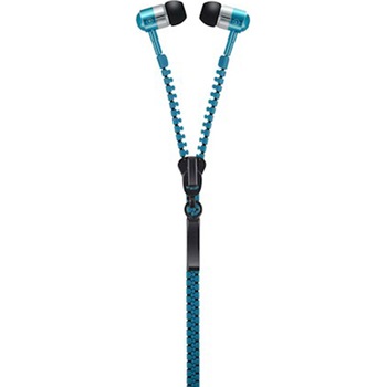 Casti audio Forever, Tip fermoar, in-ear, stereo, jack 3.5mm, microfon, Albastru Casti audio Forever, Tip fermoar, in-ear, stereo, jack 3.5mm, microfon, Albastru