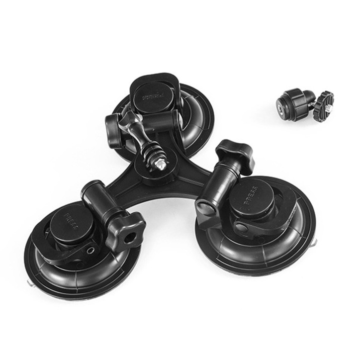 Приставка с вакуумно закрепване RANCORE G254, за спортна видеокамера