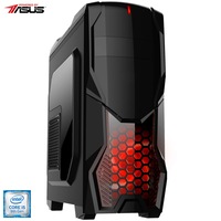 Sistem Desktop PC Gaming Serioux Powered by ASUS cu procesor Intel® Core™ i5-9400F pana la 4.10GHz, 16GB DDR4, 512GB SSD, GeForce® GTX 1650 4GB GDDR6, Microsoft Windows 10 Home