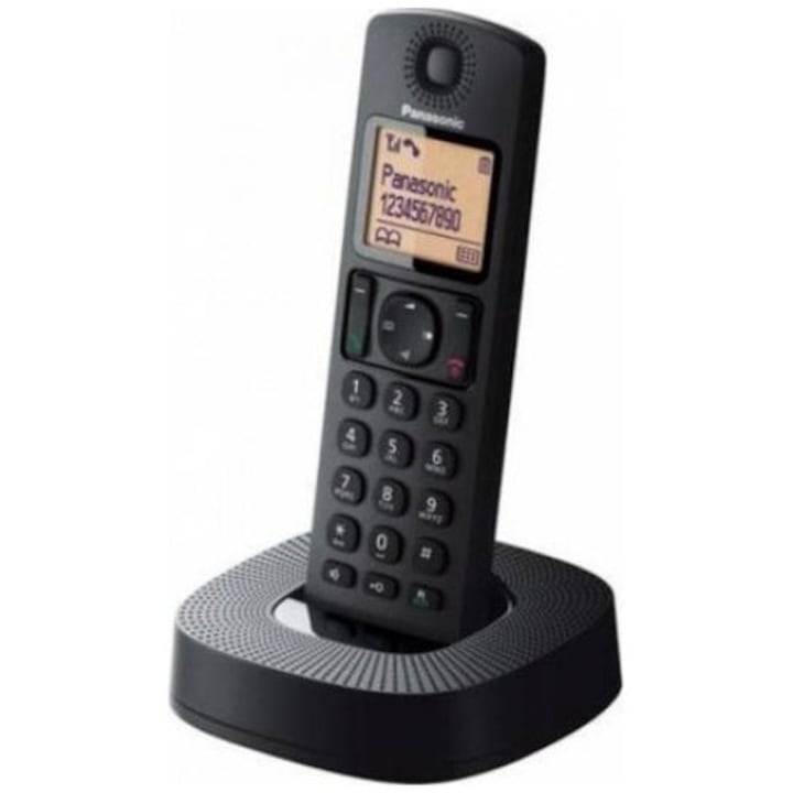 Panasonic KX-TGC310FXB DECT telefon, hívóazonosító, fekete