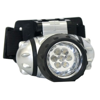 Lanterna cu LED pentru cap, 7 leduri Lanterna cu LED pentru cap, 7 leduri