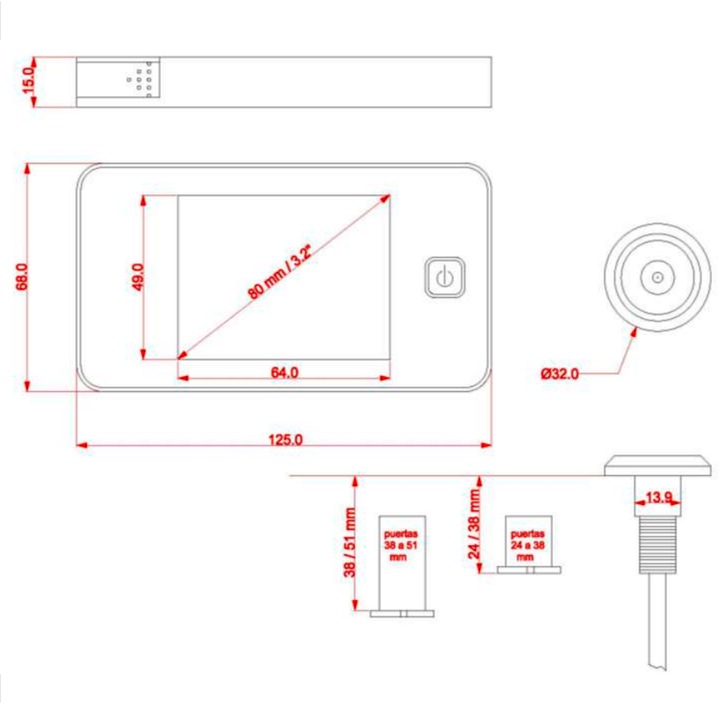 Vizor digital, Ayr