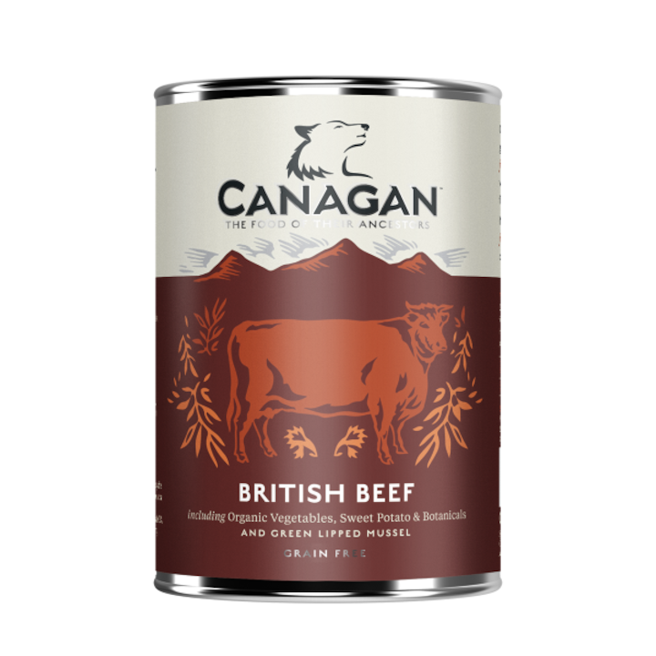 hrana umeda pentru caini canagan grain free cu vita 400 g imagen 1_0_
6