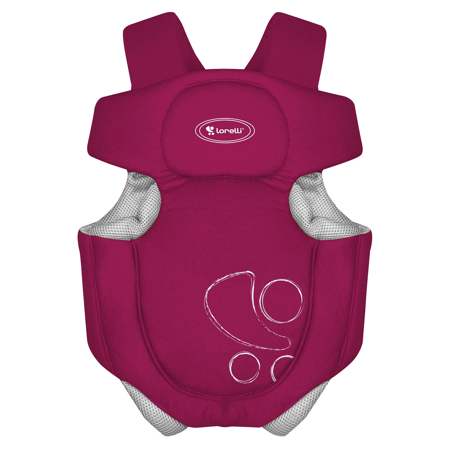 Marsupiu Lorelli Premium Traveller, pana la 9 Kg, 2 pozitii, Red