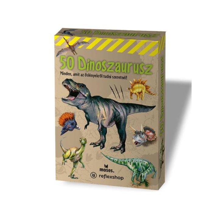 Asmodee 2976922 50 dinoszaurusz társasjáték