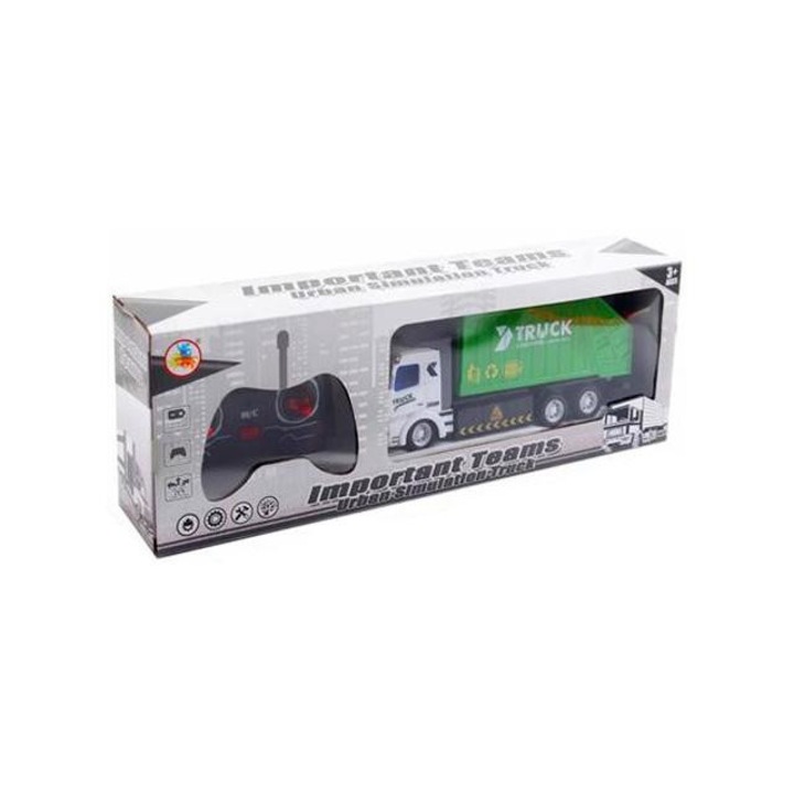Magic Toys 6051207 RC Távirányítós szelektív hulladékgyűjtő autó 1/36
