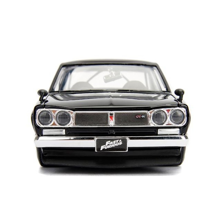 Смъртоносен темп Jada Toys, Nissan SkyLine, На Брайън, 2000 Модел GT-R 1/24, Симба играчки