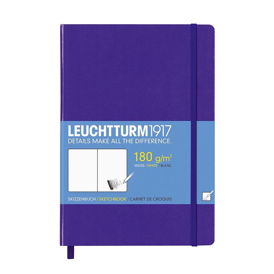 Notebook A5, 180g, Violet, Leuchtturm1917
