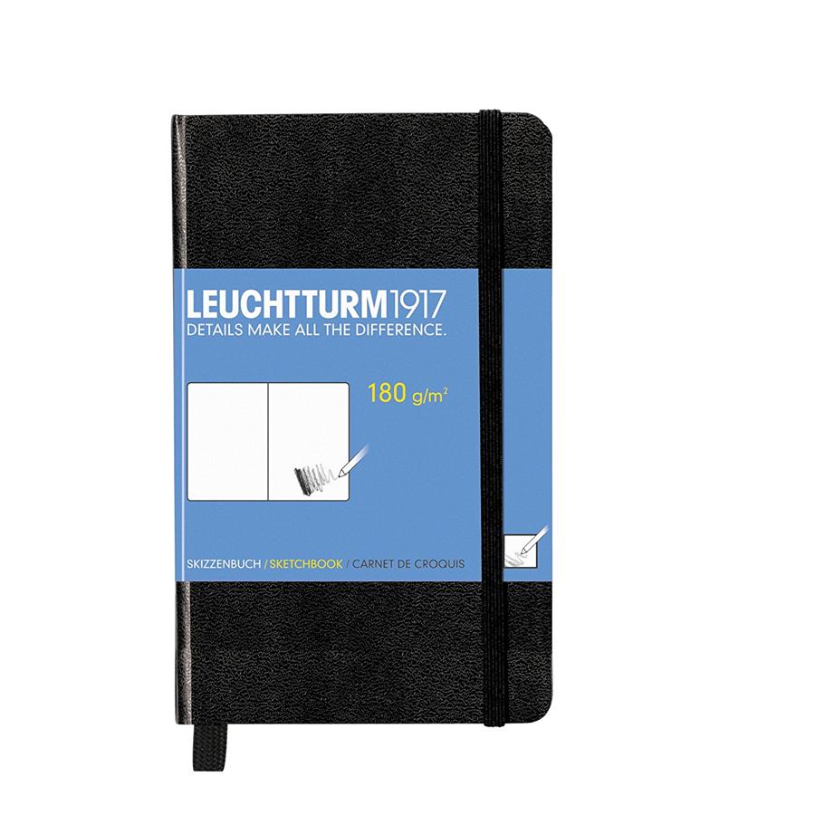 Notebook A6, 180g, Negru , Leuchtturm1917