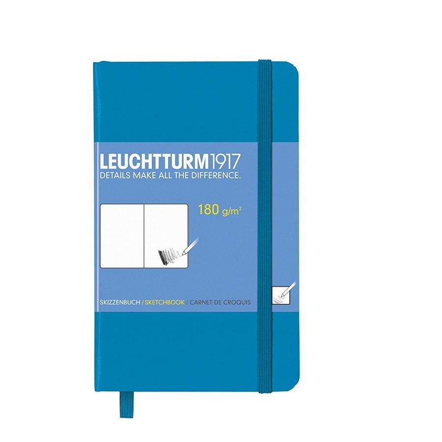 Notebook A6, 180g, Albastru Azur, Leuchtturm1917